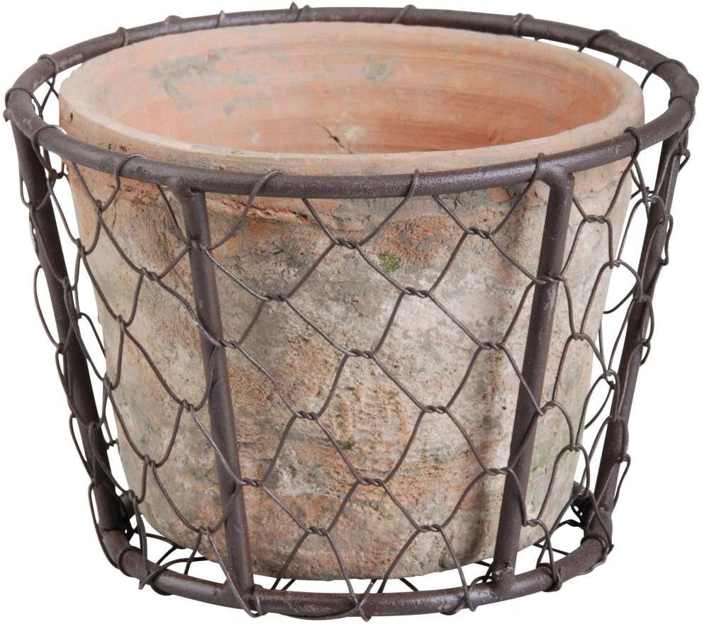 Esschert AT10 pot in draadmand