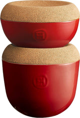EH348763 Knoflookpot, keramiek, 14,6 x 14,6 x 13,4 cm, keramiek, Grand Cru, 14,6 x 14,6 x 13,4 cm Bewaardozen voor voedsel Naty Shop