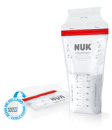 NUK moedermelkzakjes, ruimtebesparend en direct bruikbaar, 180 ml, 25 stuks, transparant Accessoires Voeding en borstvoeding Bebe Naty Shop