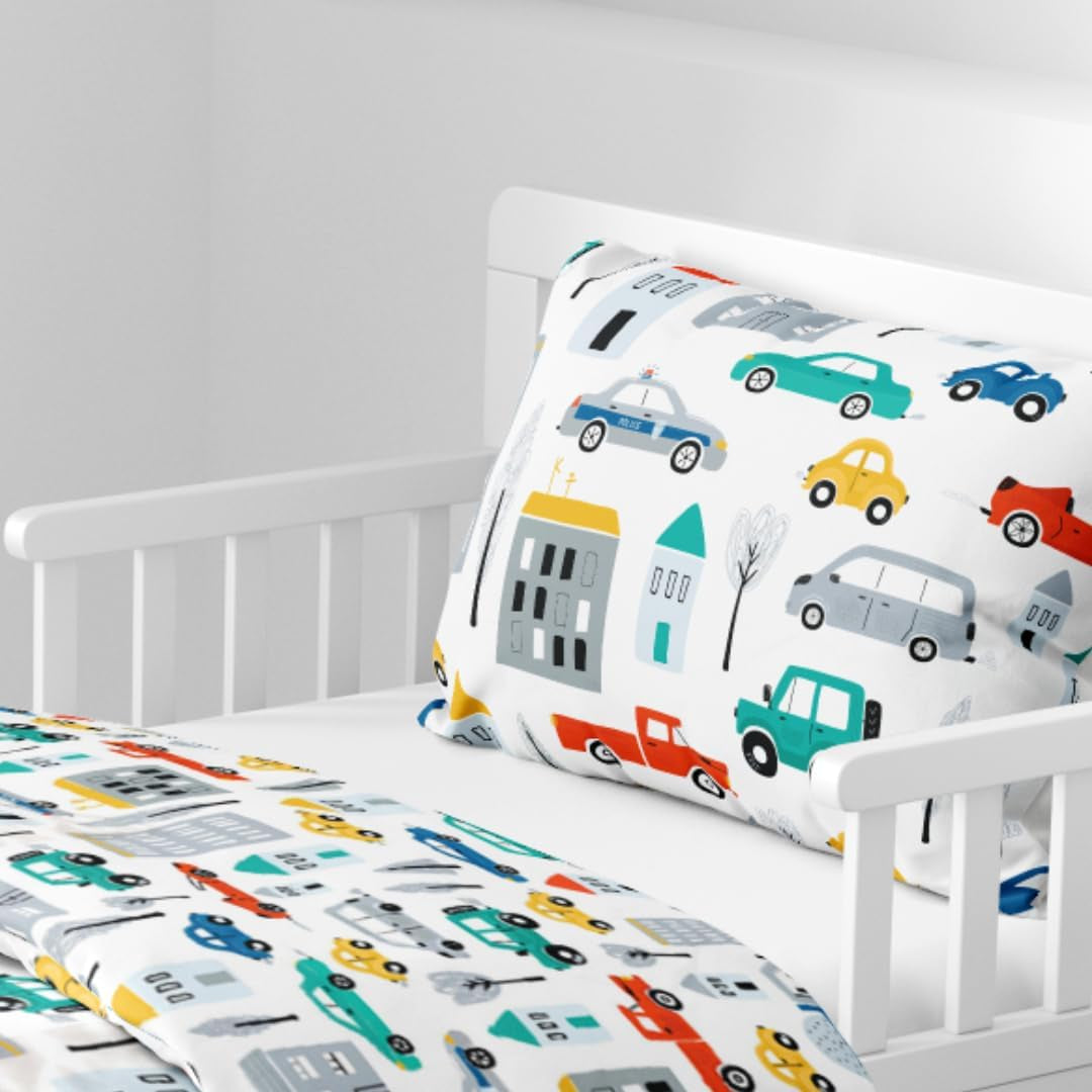 Beddengoed voor jongens, diverse motieven, 100% katoen Beddengoed - kinderen Naty Shop