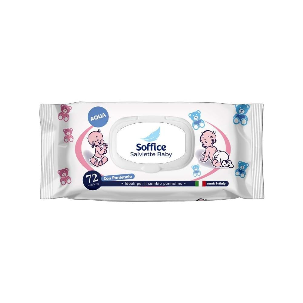 Baby Aqua make-up verwijderaardoekjes, 72 stuks