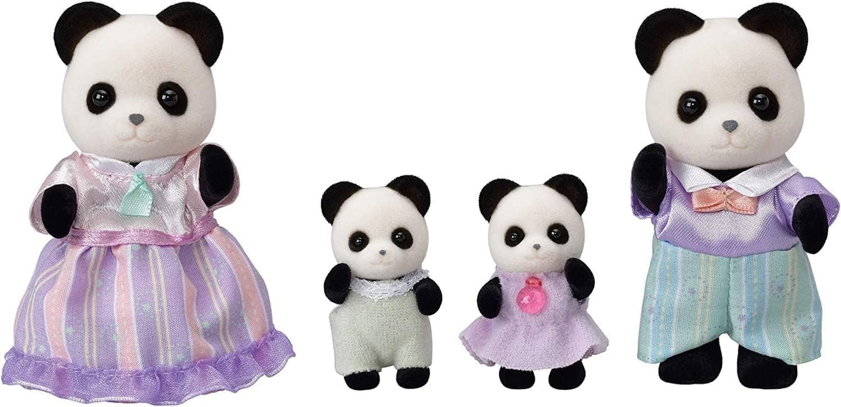 Sylvanian Families L5529 Panda Family - Poppenhuisfiguren