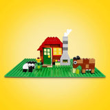 LEGO 11023 Groene klassieke bouwplaat, vierkante bodemplaat met 32X32 uitsparingen als basis voor gebouwen en andere LEGO sets Bouwsets Besuche den LEGO-Store