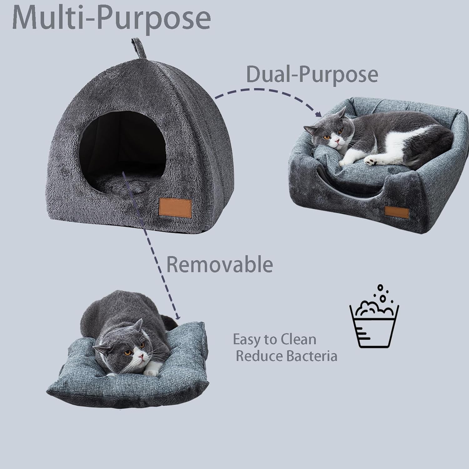 Dekens en meubels, Huisdieren, Grotten & Huizen, Katten, Kattenbedden, Katten - bedden, matrassen
