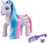 Simba 104342482 - Eenhoorn met gekleurd haar, 14 cm, gevlokt, met kam en haarclips, vanaf 3 jaar Naty Shop Dolls