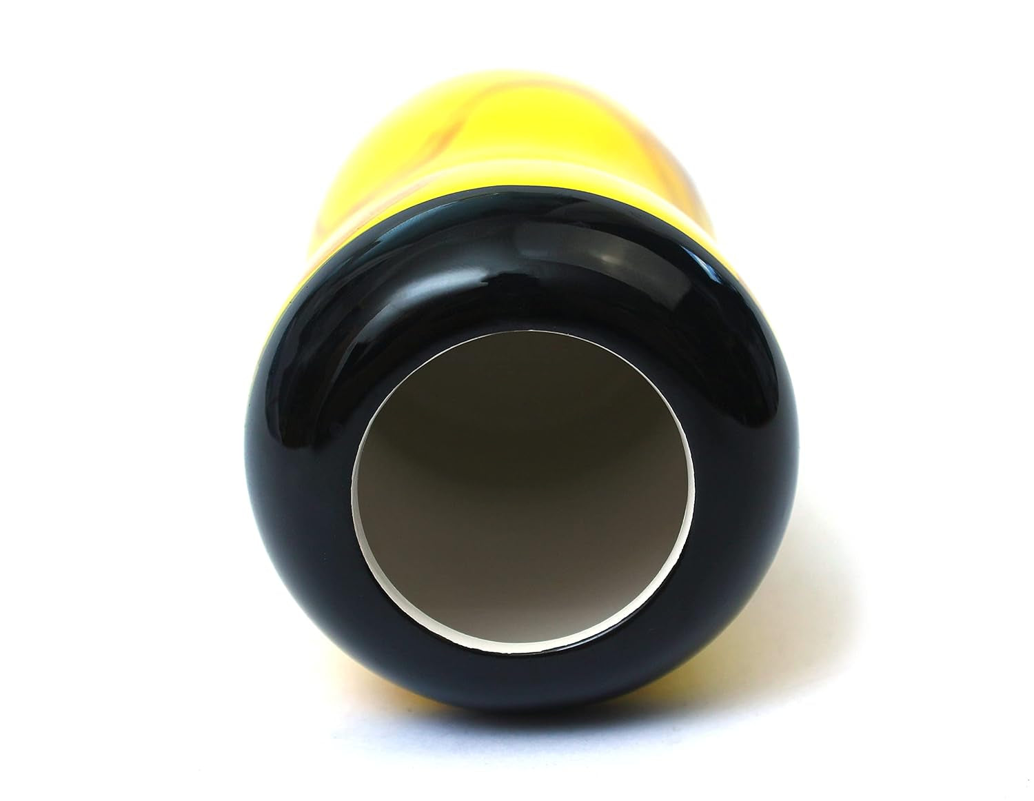 Yerba Mate Theemok DRIVER Keramische mok Automok Perfect voor autoreizen Mate Thee en koude of warme dranken Keramische mok Volledig geglazuurd 1,75 kg