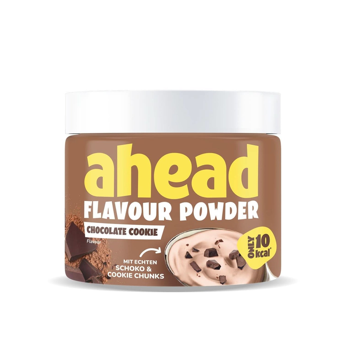 Ahead Flavour Poeder, Aardbei Chocolade 250 gram, 83 porties Flavours Naty Shop Chocolade