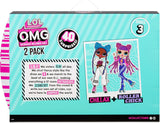 LOL Surprise OMG modepop 2-pack ROLLER CHICK & CHILLAX - Exclusieve poppen met 40 stuks inkl. Outfits en accessoires - 2-in-1 Verpackungs-Spielset - Serie 3 - Voor kinderen vanaf 4 jaar