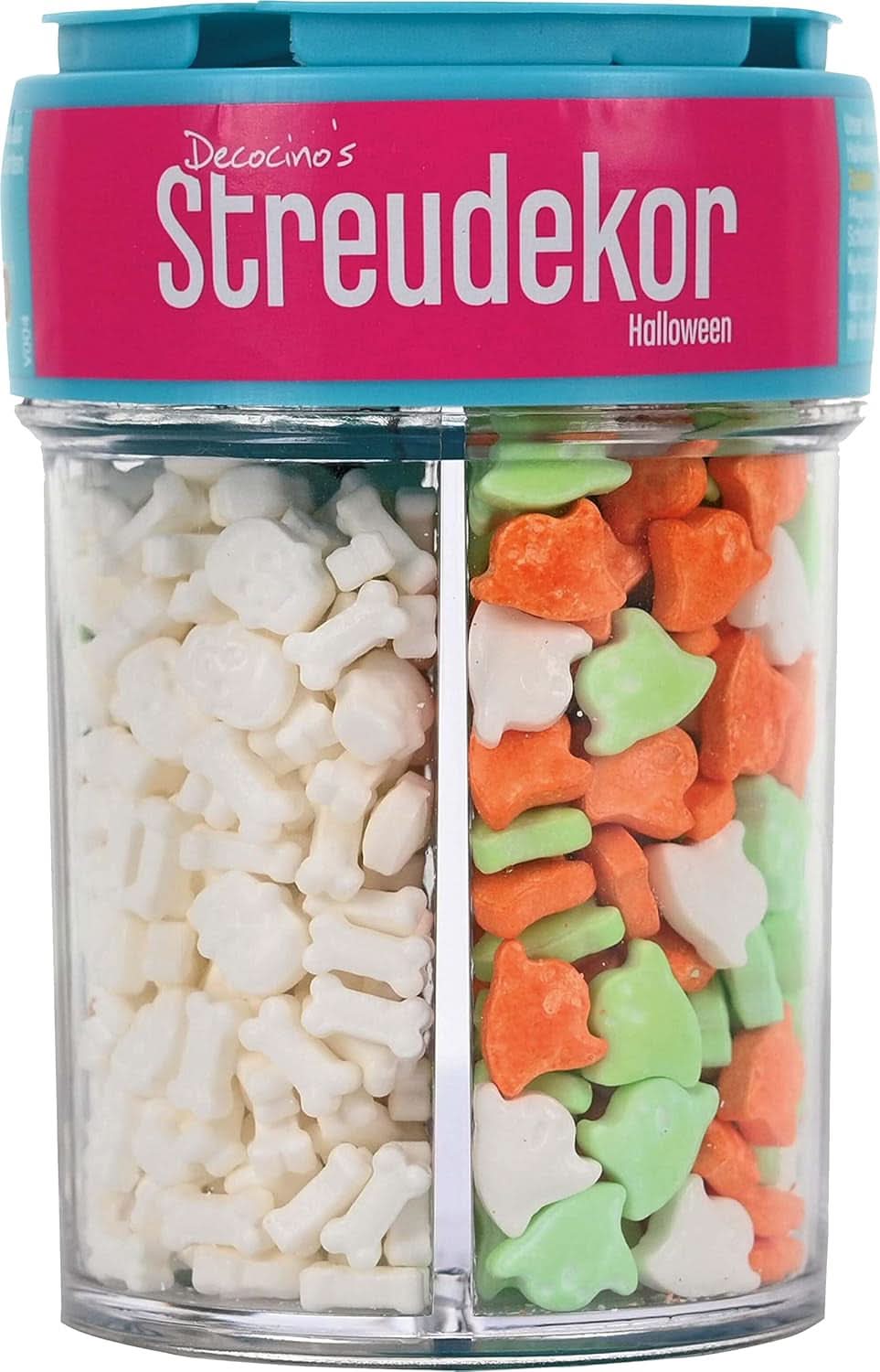 Decocino Halloween Hagelslag, veelkleurig, 120 gram Hagelslag Naty Shop