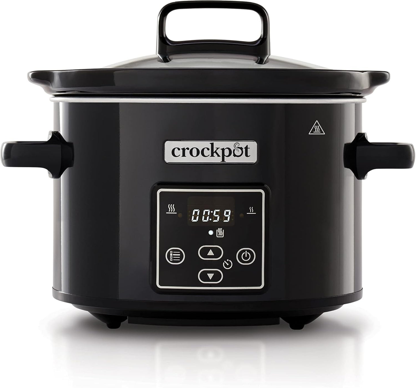 Digitale slowcooker Crockpot, warmhoudfunctie, 2,4 liter (1-2 personen) Slowcooker Naty Shop Standaardtitel