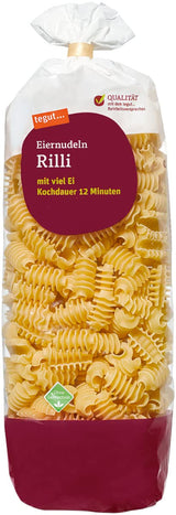 tegut... Noedels met Rilli-ei, 1 x 500 g