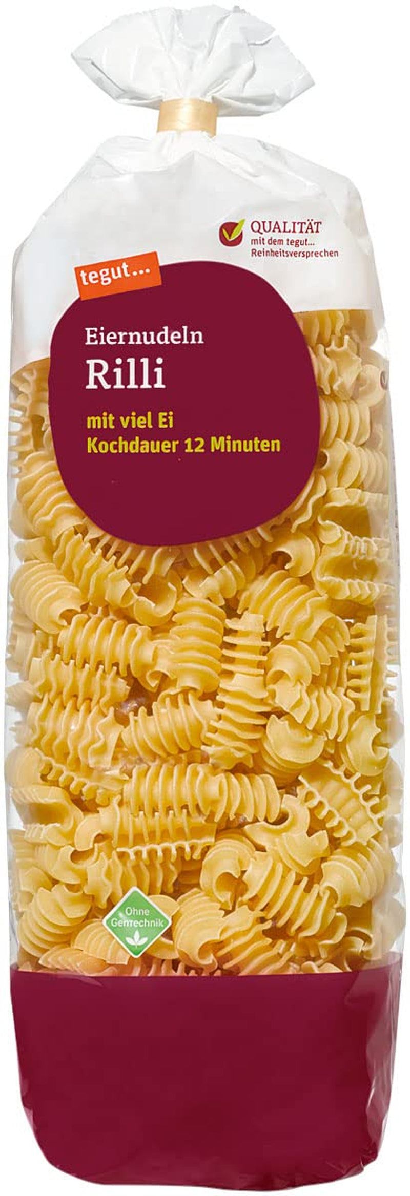 tegut... Noedels met Rilli-ei, 1 x 500 g