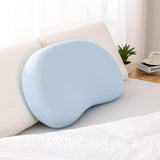 EGO HOME traagschuim kussen 40x80 cm met versnipperd traagschuim - Ademend, ergonomisch neksteunkussen voor zij-, rug- of buikslapers - Oeko-Tex gecertificeerd - Wasbare hoes
