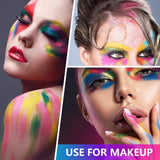 Neon Fosfor Pigment Pulver Für Nägel Lidschatten - 12 Kleuren Neon Nagel Glitzer Augenpulver Maniküre Halloween Neon Make-Up Decoratie Nail Art Staub Pigment