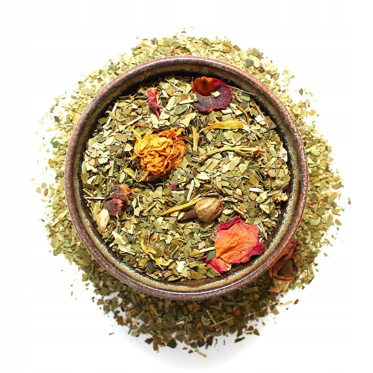 Yerba LAS FLORES 1 kg ● Yerba Mate thee met Braziliaanse perziken ● Jasmijn ● Mate thee van mate bladeren ● Natuurlijke smaken ● Yebra Mate thee met guarana 50 g ● Yerba Mate thee met hele bladeren 1050 g ● Veganistisch