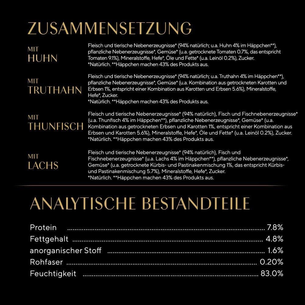 SHEBA Nature's Collection in jus - Nat kattenvoer van hoge kwaliteit, fijne variëteit (MSC) in geportioneerde zakjes - 72 x 85 g
