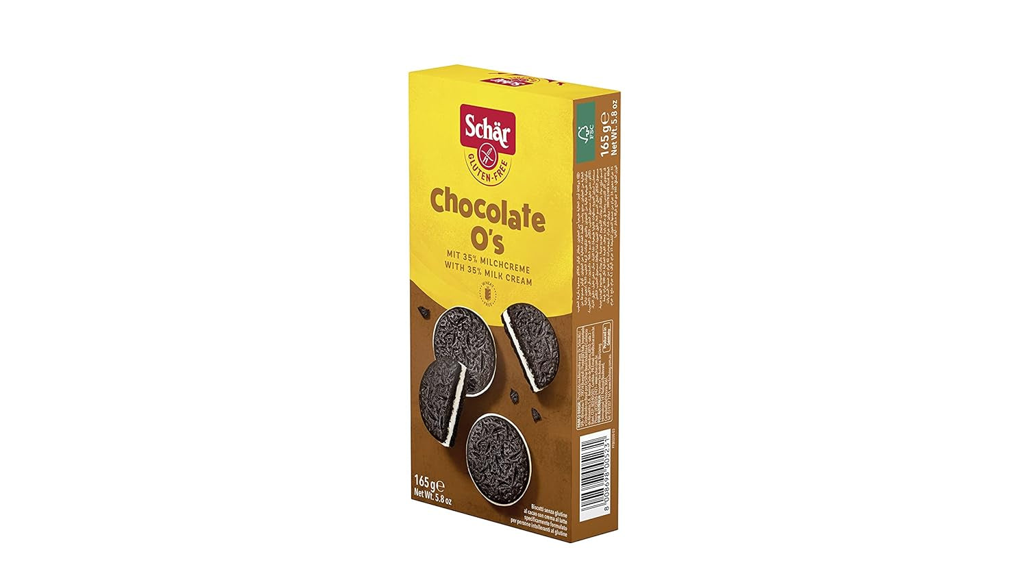 Chocolade O'S cacaokoekjes, 165 g