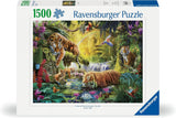 Ravensburger Puzzel 12000696 - Idylle aan het wateroog - Legpuzzel van 1500 stukjes voor volwassenen en kinderen vanaf 14 jaar, puzzel met tijgermotief Puzzel Naty Shop