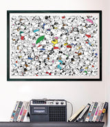 Clementoni - 39804 - Impossible Puzzle Peanuts - Puzzel van 1000 stukjes voor volwassenen en kinderen vanaf 14 jaar, behendigheidsspel voor het hele gezin Puzzel Naty Shop