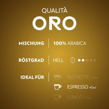 Lavazza Qualità Oro, Arabica-Bohnen met fruitig-bloemige smaak, 10 capsules, geschikt voor Nespresso