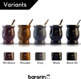 Mate Tea Set - Mate Mok - Mate en Bombilla Set - Theekopjes - Dubbelwandig Design Mate Mok - Yerba Mate Mok Set