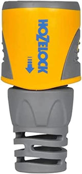 HOZELOCK - 2 slangkoppelingen Plus Ø 12,5 mm - 15 mm (1/2"- 5/8") Soft Touch: waterdichte, antislip, flexibele en verlengde slangaansluiting die draaien en druipen voorkomt [2050P0025]