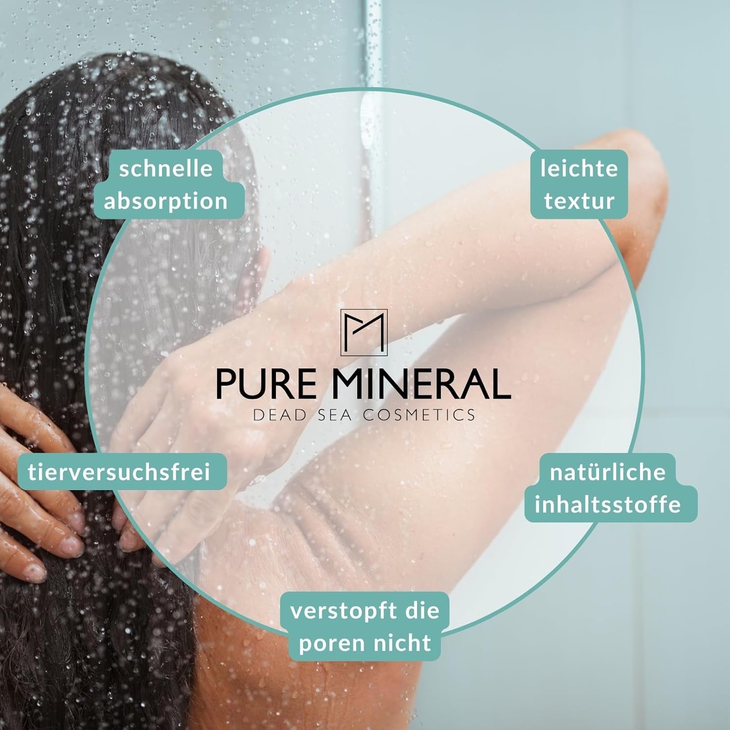 Pure Mineral - Intensief herstellend haarmasker met argan - Herstelt en geeft glans aan droog haar - Voedt met vitamine E - Geen sulfaten, parabenen, petroleum - 350ml Naty Shop haarmasker
