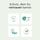LILLYDOO Groene vochtige doekjes, 600 stuks (10 x 60), 100% plasticvrij, scheurbestendig doekje - geurvrij, zacht en natuurlijk, zachte reiniging voor de gevoelige huid, dermatologisch getest