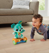 Vtech Baby Catch Me Puppy - Gemotoriseerde hoverboard puppy stimuleert beweging - Met bewegende oren, liedjes, geluiden en leerinhoud - Voor kinderen van 12-36 maanden Bebe Toys Naty Shop