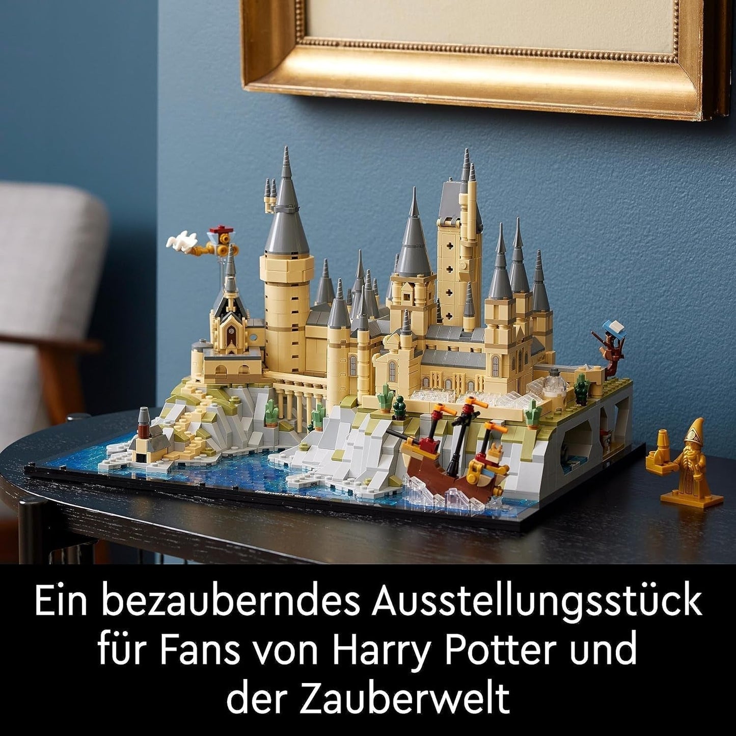 Kasteel Zweinstein LEGO Harry Potter met kasteelvleugels - verzamelset voor volwassenen inclusief hoofdtoren en astronomische toren, geheime kamer en minifiguur van architect - cadeau voor vrouwen - 76419 Bouwsets Besuche in LEGO-Store