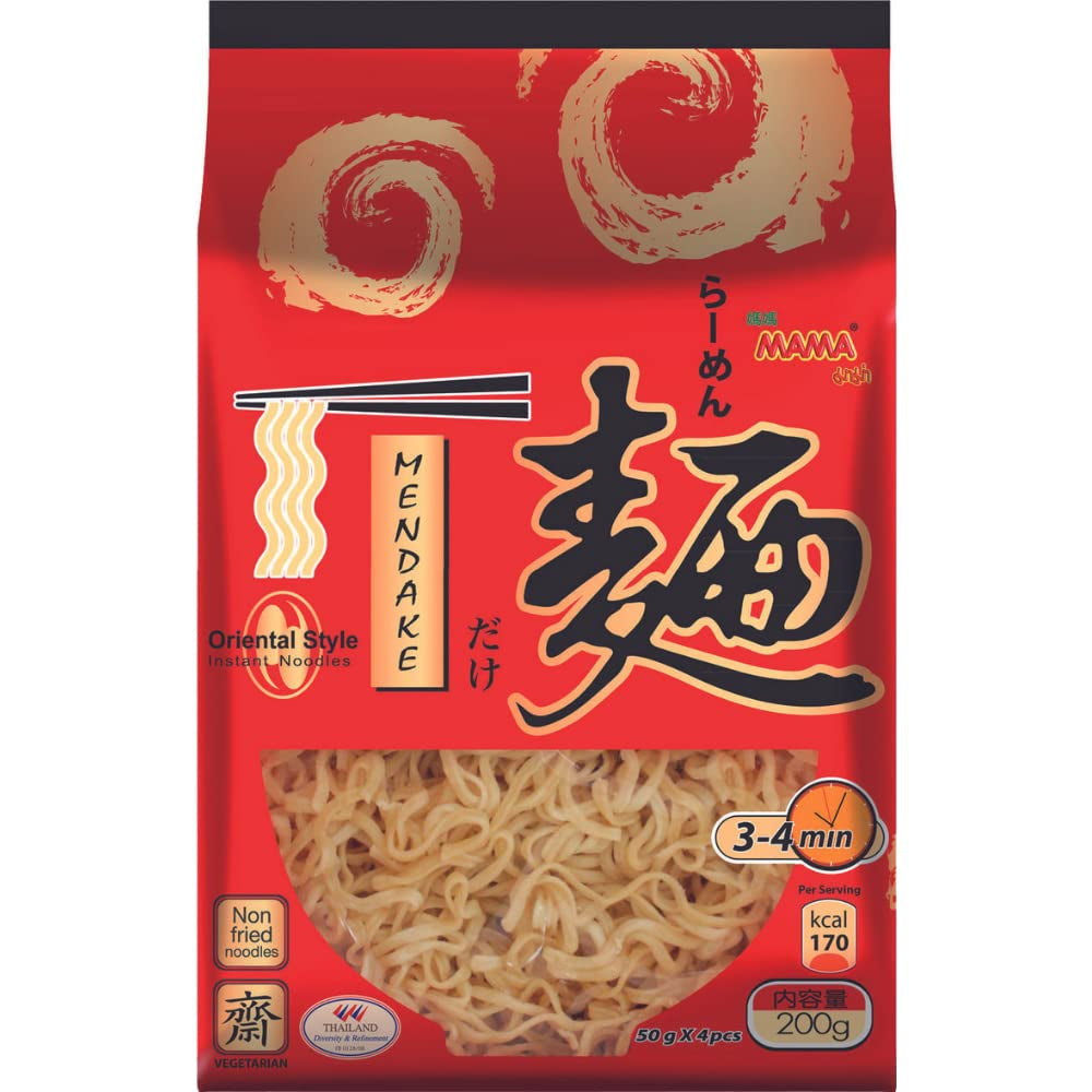 MAMA - Mendake Oosterse Stijl Noedels - Multiverpakking (1 x 200 GR)