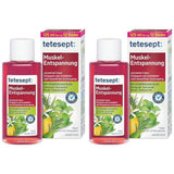 Tetesept Muskel, Ontspannend badadditief na lichamelijke inspanning, 125 ml Douche en bad Naty Shop 2 stuks x 125 ml Spierontspanningsbad