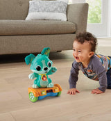 Vtech Baby Catch Me Puppy - Gemotoriseerde hoverboard puppy stimuleert beweging - Met bewegende oren, liedjes, geluiden en leerinhoud - Voor kinderen van 12-36 maanden Bebe Toys Naty Shop