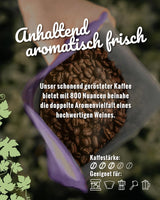 Blank Roast - BIO Winzer Kaffee 1000g - schonend mit Pfälzer Rebholz geröstet - ganze Kaffee-Bohnen aus Peru - 100% Arabica Röstung - schokoladig & nutig - säurearm