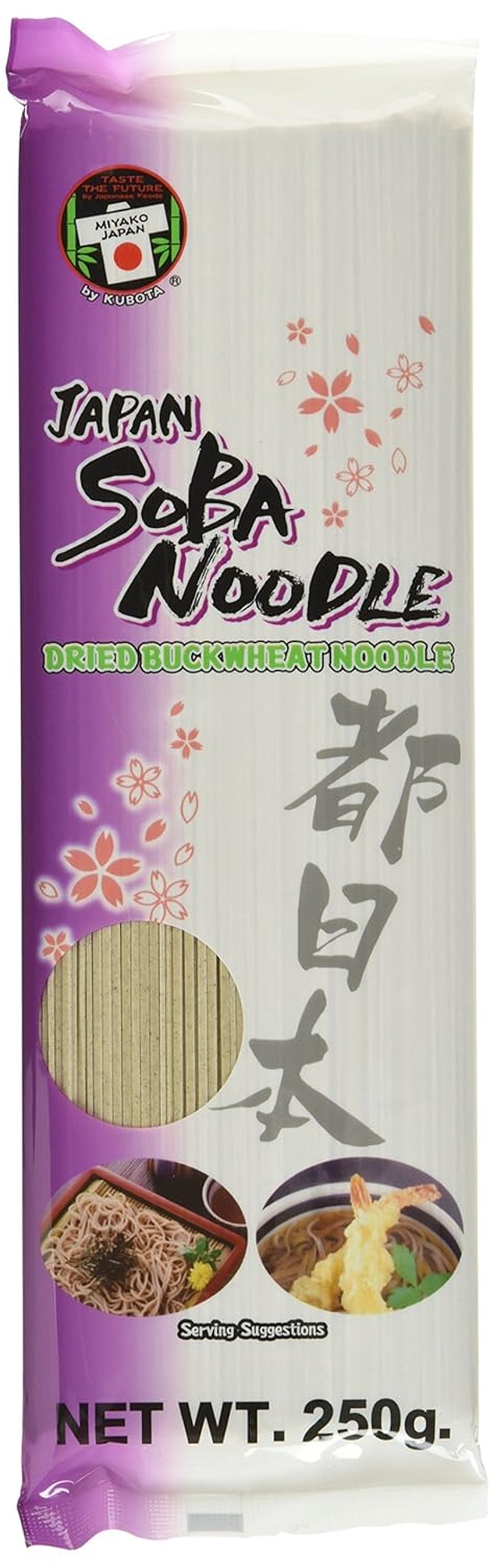 Miyako boekweitnoedels, droog (Soba), 12 stuks (12 x 250 g)