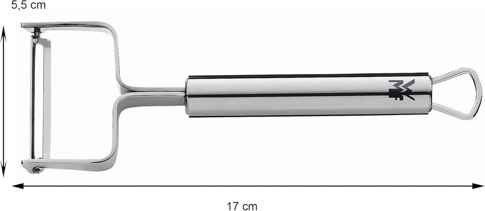 WMF Profi plus dunschiller 17 cm, roestvrij staal Dunschiller Naty Shop
