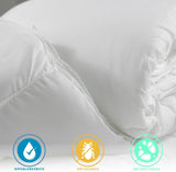 BOHEMIE | Dekbed/bedvulling 120 cm, dekbed 300 G/M², hypoallergene vulling gemaakt van ademende anti-mijtvezels, extra zachte en antibacteriële vulling, maat 200 X 200 cm Dekbedden en dekbedden Naty Shop