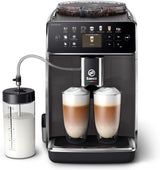 Saeco GranAroma automatisch espressoapparaat - 14 koffiespecialiteiten, intuïtief kleurendisplay, 4 gebruikersprofielen, keramische molen, 1500 watt (SM6580/10)
