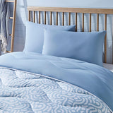 Night Lark dekbed zonder dekbed Super King 6 Tog lente zomer - abstracte golven. Superzachte, comfortabele en lichtgewicht deken. Machinewasbaar en sneldrogend, alles-in-één omkeerbare kussensloopset Naty Shop dekbedden en dekbedden
