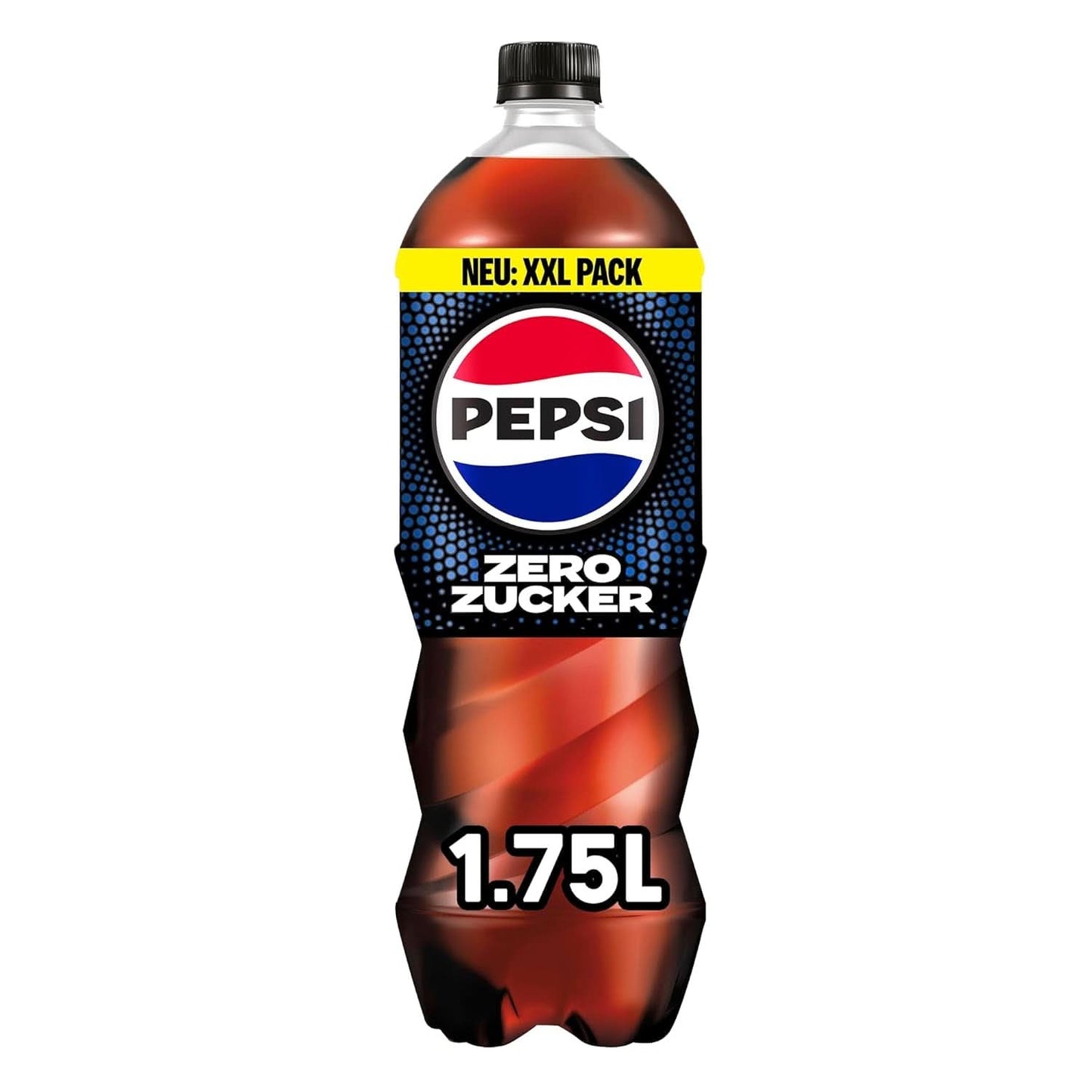 Pepsi Zero Sugar, Frisdrank zonder suiker van Pepsi, zonder calorieën, set 6 x 1,75 liter Alcoholvrije dranken Naty Shop
