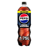Pepsi Zero Sugar, Frisdrank zonder suiker van Pepsi, zonder calorieën, set 6 x 1,75 liter Alcoholvrije dranken Naty Shop