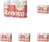 Toiletpapier Renova Renova Grand Royal 4 laags - 6 rollen, Groot (pak van 5)