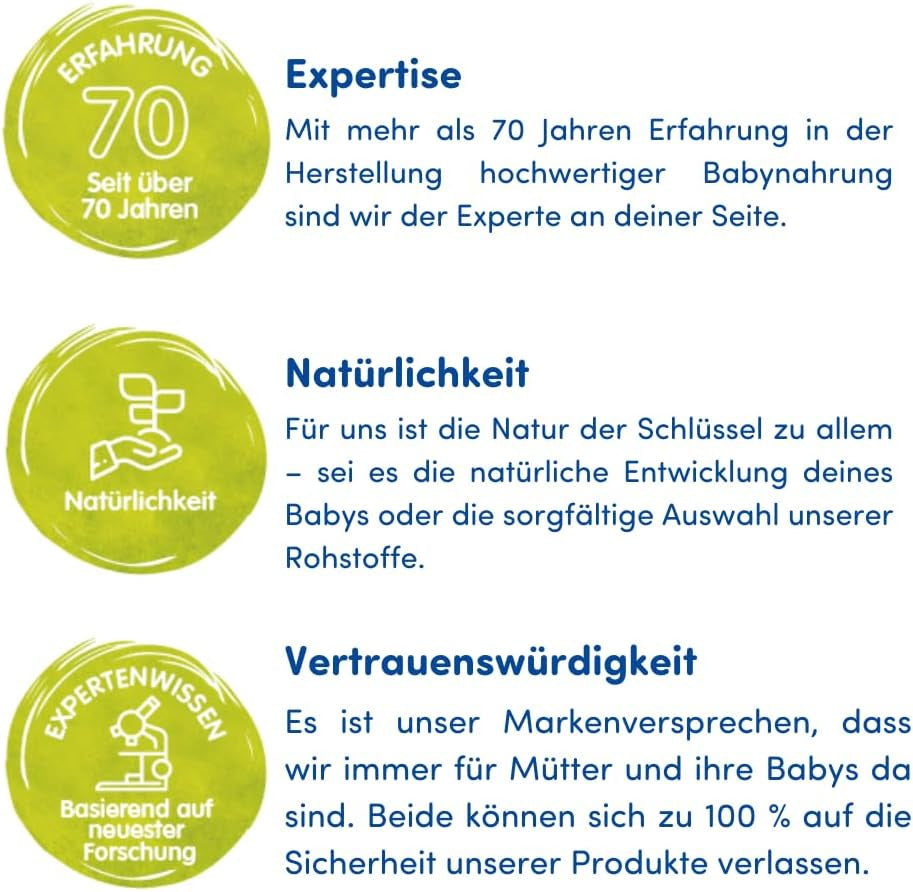 Humana Kindergetränk 1+, vanaf 1 jaar, Milchpulver für Kindermilch, nährstoffreiche Milch für Kleinkinder, als gelegentliches Milchgetränk of zur Mahlzeit, 650 g