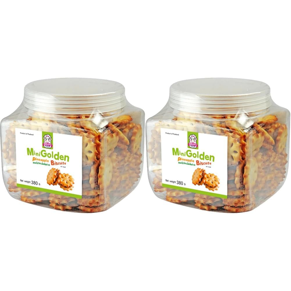 - Minikoekjes met gouden ananas, (1 x 380 g)