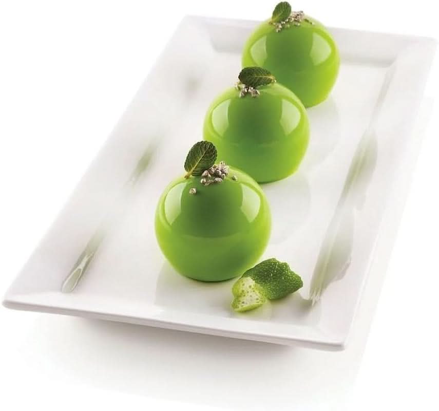 Silikomart, Vorm voor Tartufo siliconen cakes, 8 enkele poorten, Ø 62 H 52 mm Keuken Naty Shop Dolce Tartufo