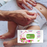 Baby Sensations met deksel, 72 vochtige doekjes, reinigingsdoekjes voor persoonlijke verzorging, unisex, kinderen