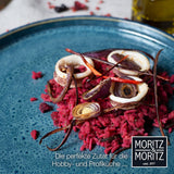 Moritz & Moritz SOLID 18-delige steengoed serviesset voor 6 personen - serviesset voor 6 personen, bestaande uit 6 dinerborden, 6 zijborden en 6 dinerborden