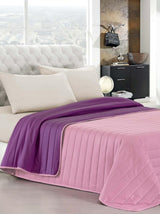 Italiaans beddengoed Estivo eenpersoonsbed, linnen, Aqua, 170 X 270 Cm Dekbedden en dekbedden Naty Shop Viola/Lilla 170 X 270 Cm