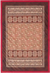 BASSETTI geruit katoen TORCELLO kleur DONKERBLAUW B1 maat 135X190 Dekbedden en dekbedden Naty Shop Amaranto 135X190 Cm