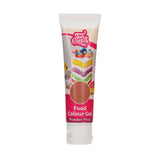 Kleurstof Funcakes Gel Powder Pink: Hooggeconcentreerde kleurstof voor deeg, room, fondant, marsepein, gebak, eenvoudige dosering, individuele druppels voor levendige kleuren, Halal, 30 g